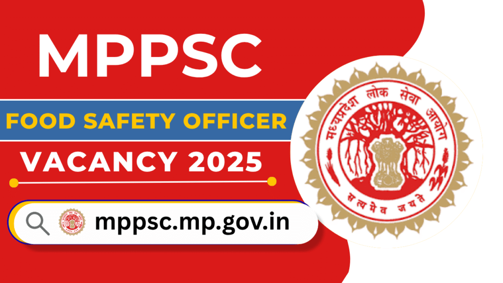 MPPSC FSO Recruitment 2025
