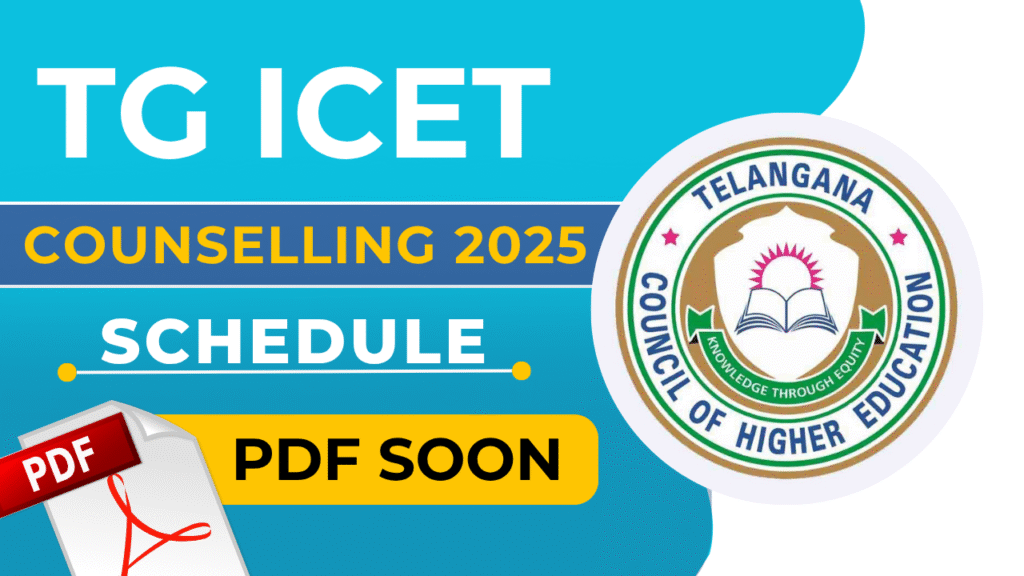 TG ICET 2025 Counselling Dates [SOON] – Documents & Steps to Check @tgicet.nic.in